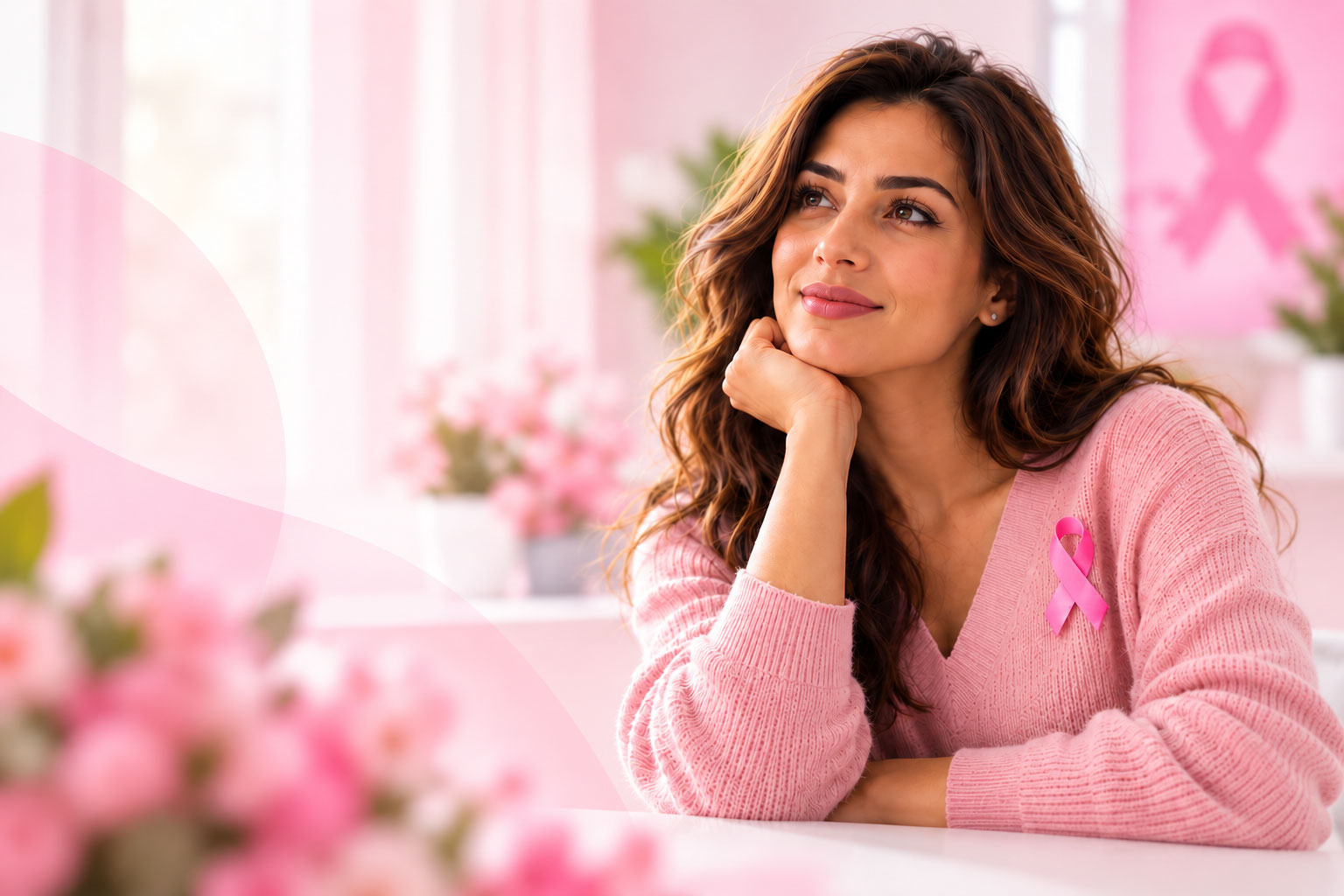 Octobre Rose : une patiente échange avec une professionnelle de santé sur le dépistage du cancer du sein
